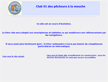 Tablet Screenshot of club91mouche.fr